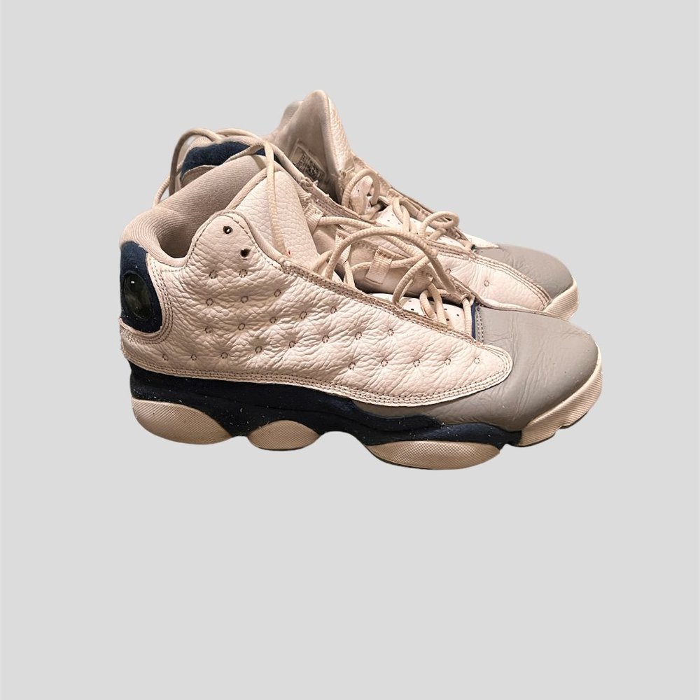 Jordan 13 retro french blue sneakers 7 youth DJ3003-164